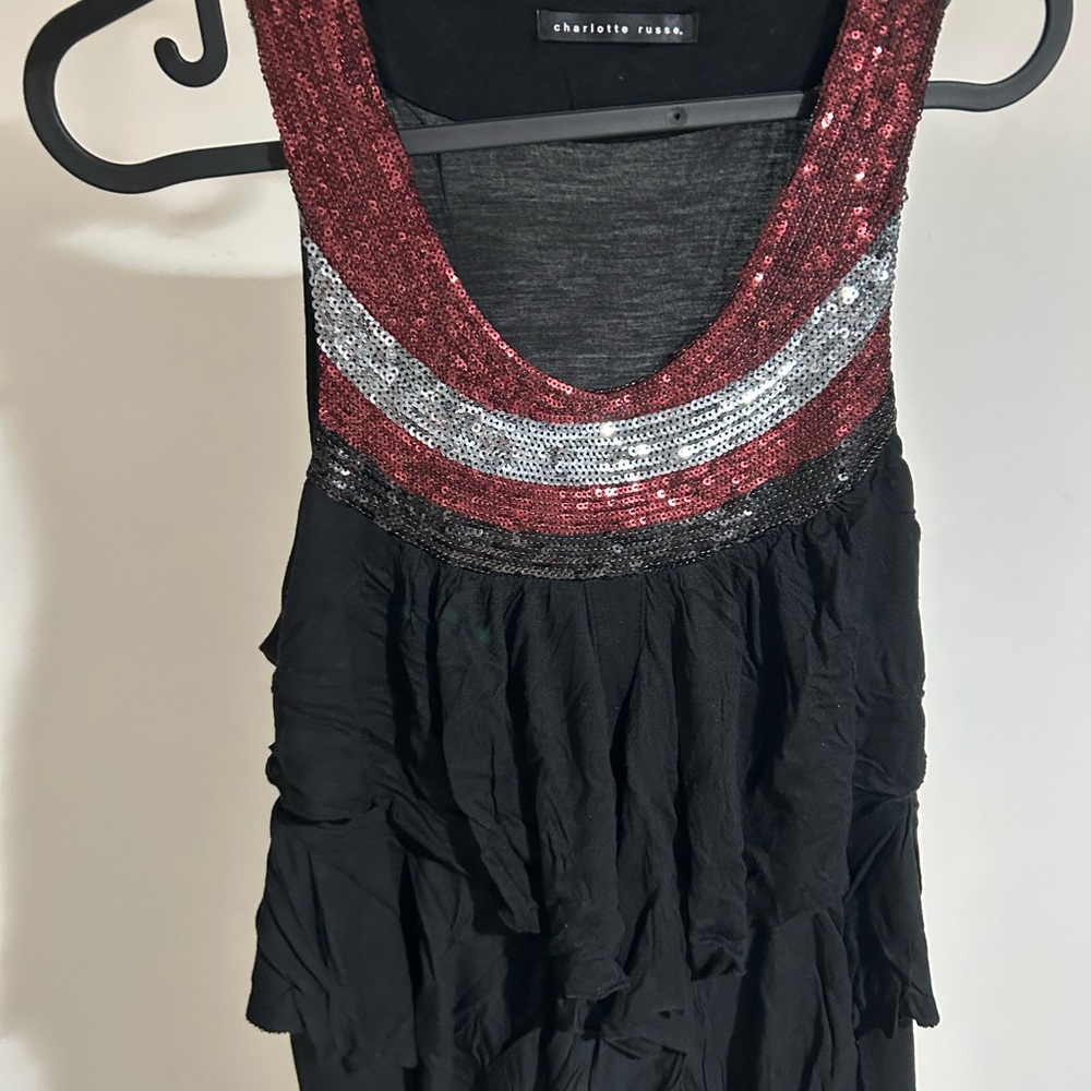 Charlotte Russe Elegant Black Top